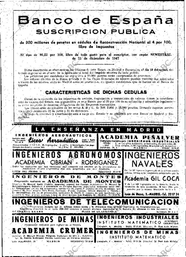 ABC MADRID 17-09-1947 página 2