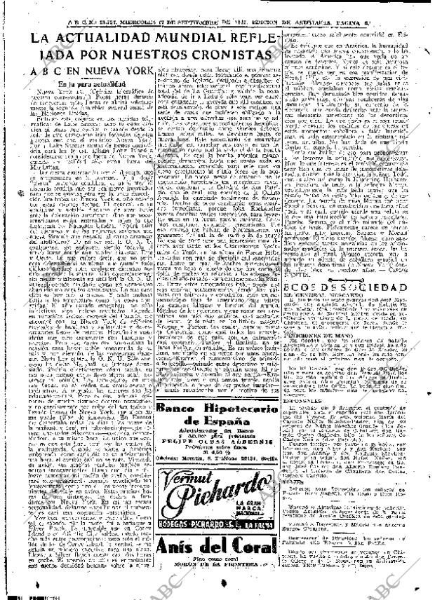 ABC SEVILLA 17-09-1947 página 6