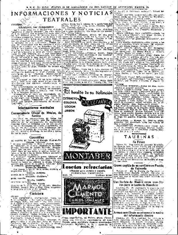 ABC SEVILLA 18-09-1947 página 10