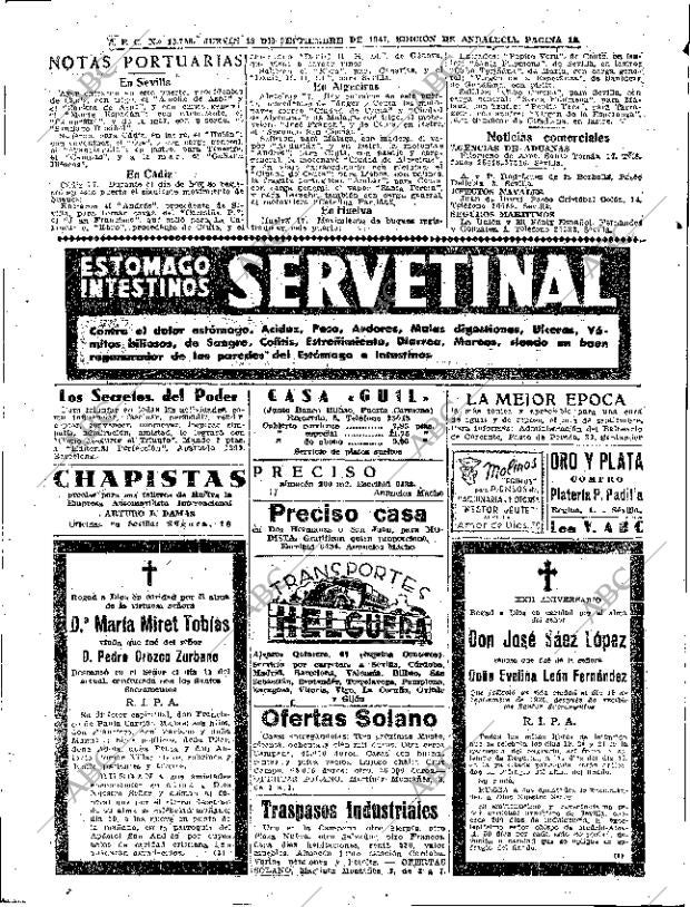 ABC SEVILLA 18-09-1947 página 12