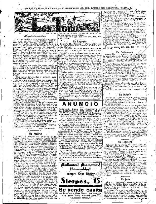 ABC SEVILLA 23-09-1947 página 9