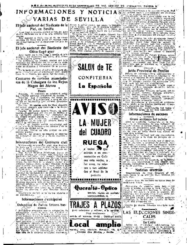 ABC SEVILLA 24-09-1947 página 9