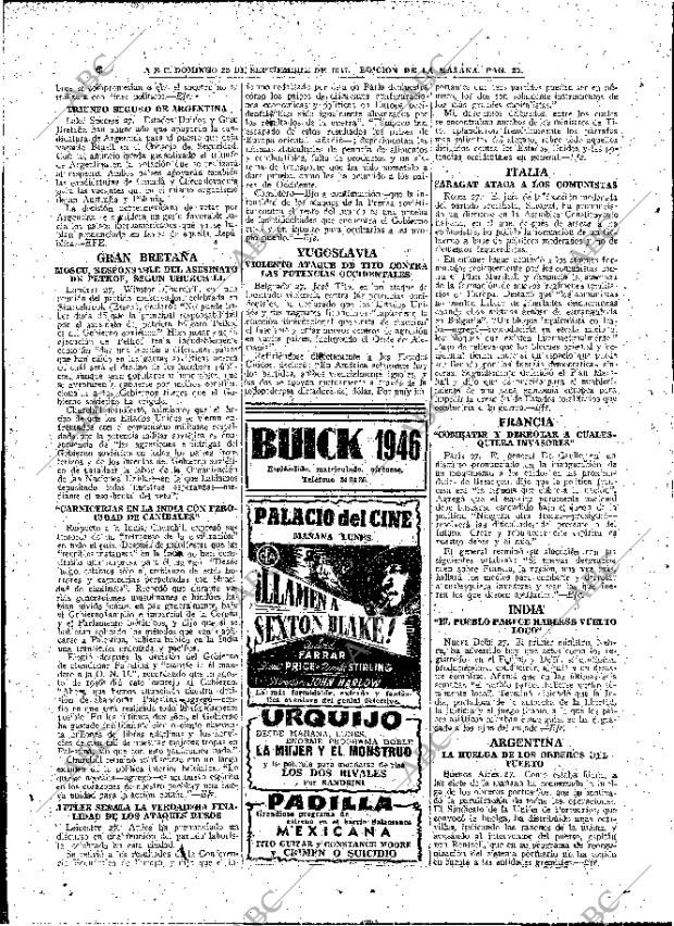 ABC MADRID 28-09-1947 página 20