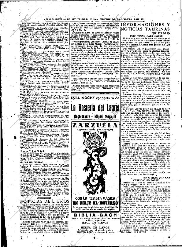 ABC MADRID 30-09-1947 página 16