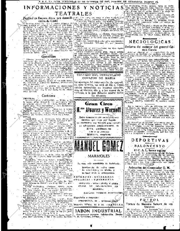 ABC SEVILLA 01-10-1947 página 11