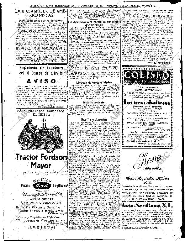 ABC SEVILLA 01-10-1947 página 4