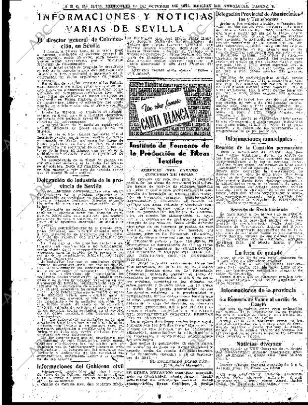 ABC SEVILLA 01-10-1947 página 9