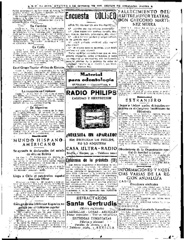 ABC SEVILLA 02-10-1947 página 4