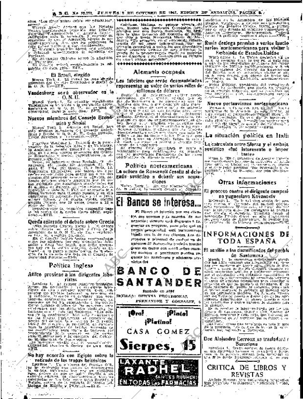 ABC SEVILLA 02-10-1947 página 8