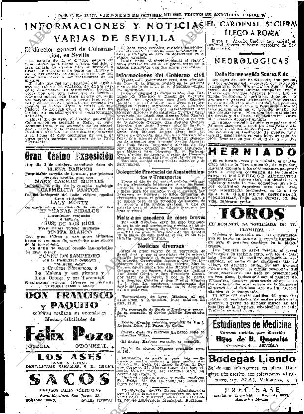 ABC SEVILLA 03-10-1947 página 9