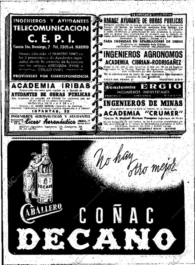 ABC MADRID 04-10-1947 página 2