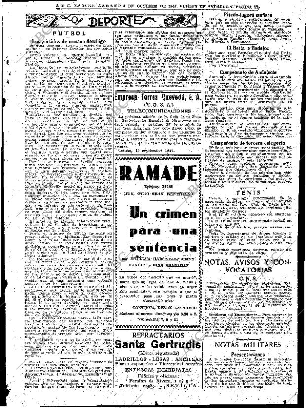 ABC SEVILLA 04-10-1947 página 11