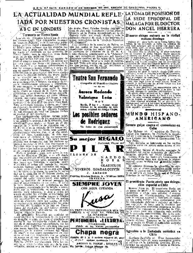 ABC SEVILLA 11-10-1947 página 7