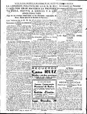 ABC SEVILLA 14-10-1947 página 6