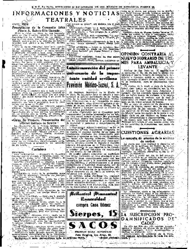 ABC SEVILLA 15-10-1947 página 11