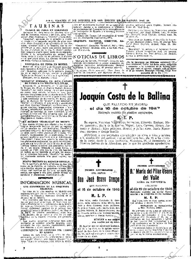 ABC MADRID 17-10-1947 página 18