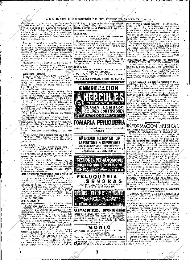 ABC MADRID 21-10-1947 página 26