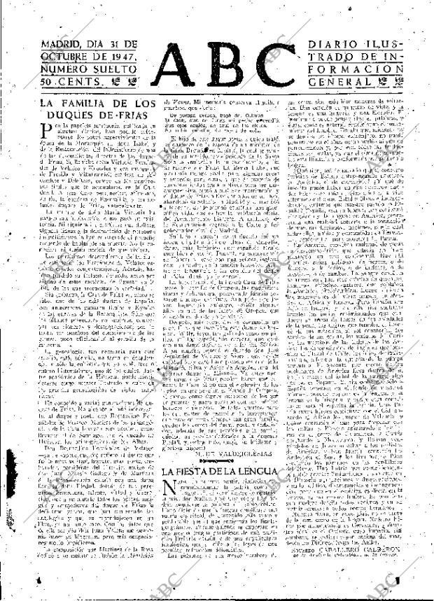 ABC MADRID 31-10-1947 página 3