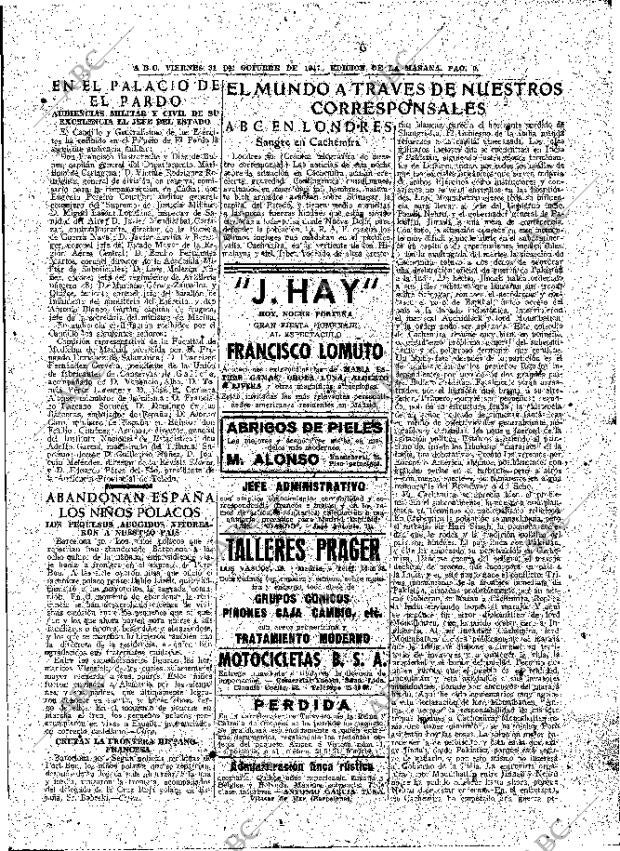 ABC MADRID 31-10-1947 página 9