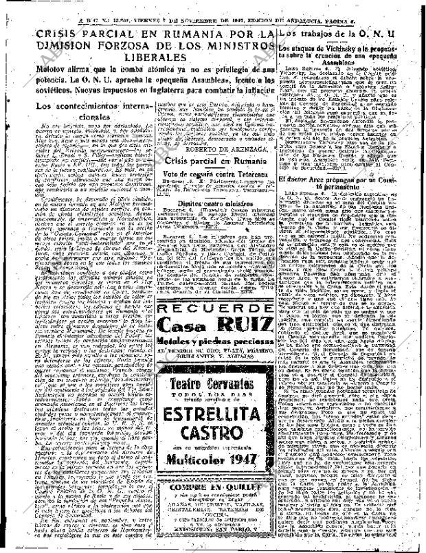 ABC SEVILLA 07-11-1947 página 5