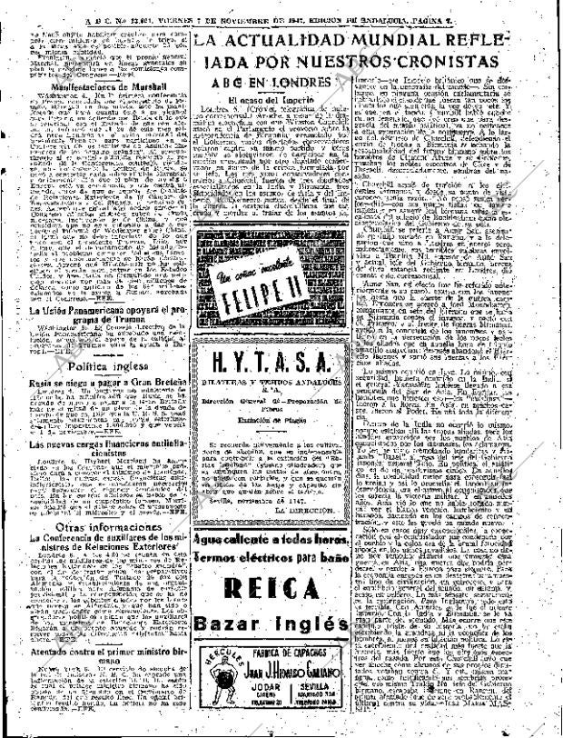 ABC SEVILLA 07-11-1947 página 7