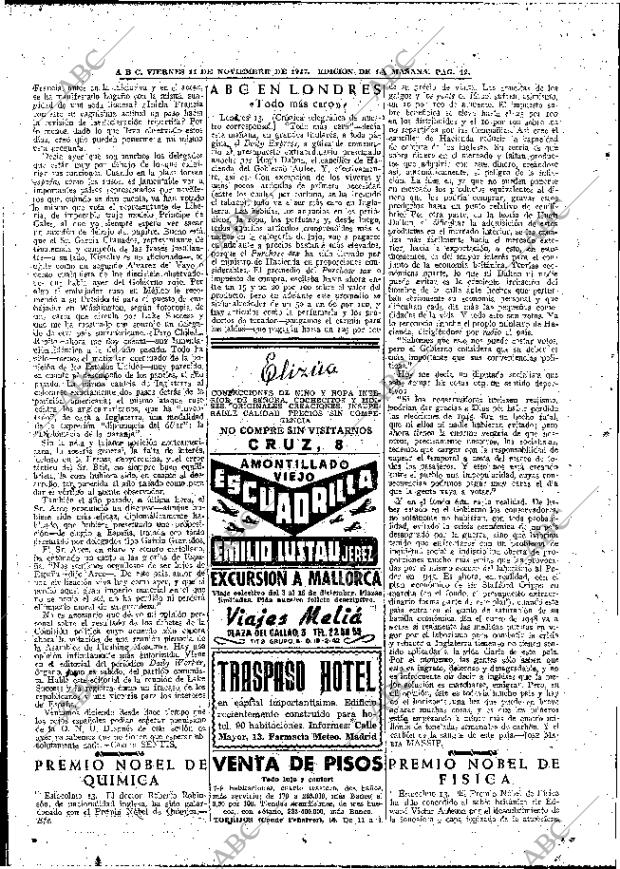 ABC MADRID 14-11-1947 página 12