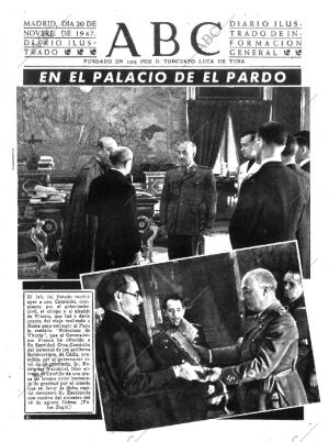 ABC MADRID 20-11-1947 página 1