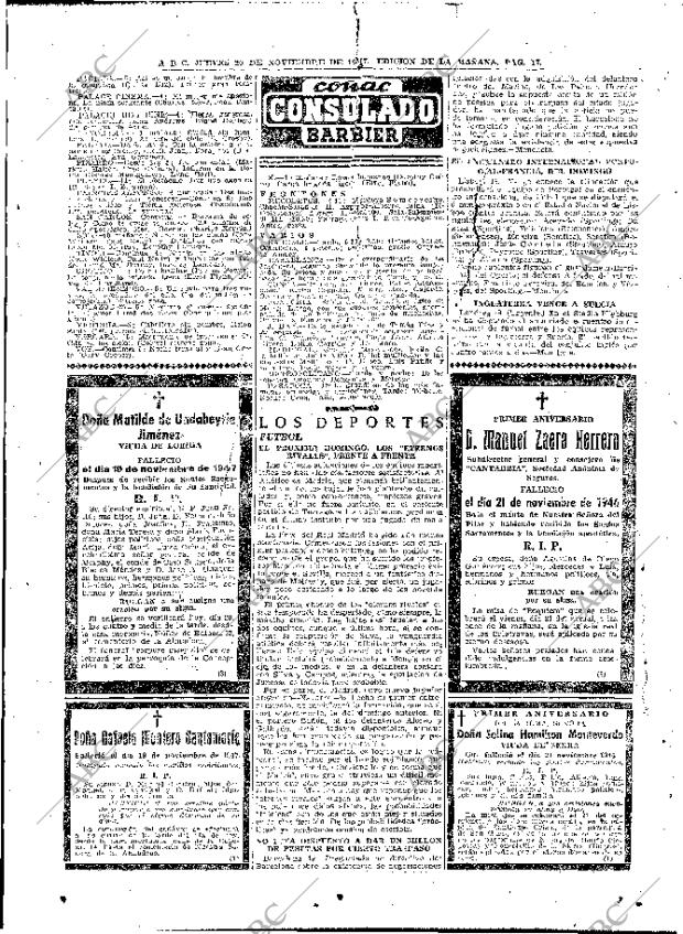 ABC MADRID 20-11-1947 página 17