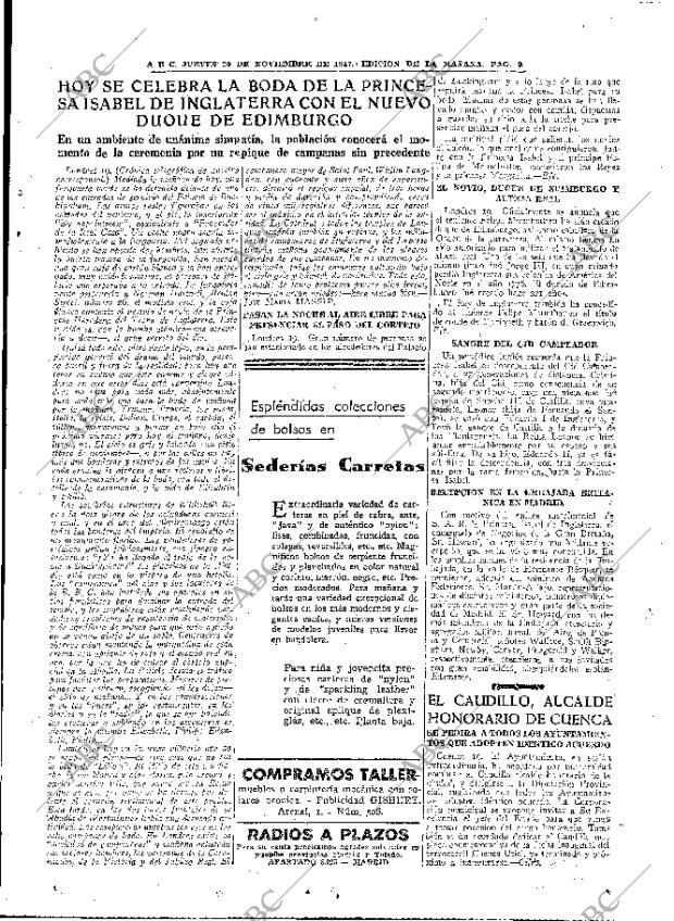 ABC MADRID 20-11-1947 página 9