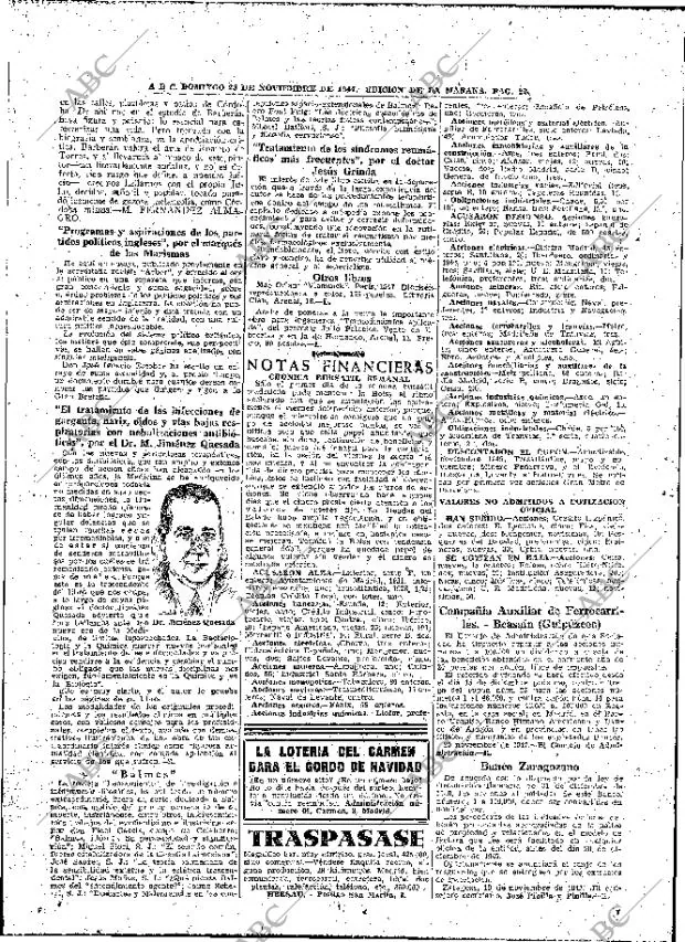 ABC MADRID 23-11-1947 página 22