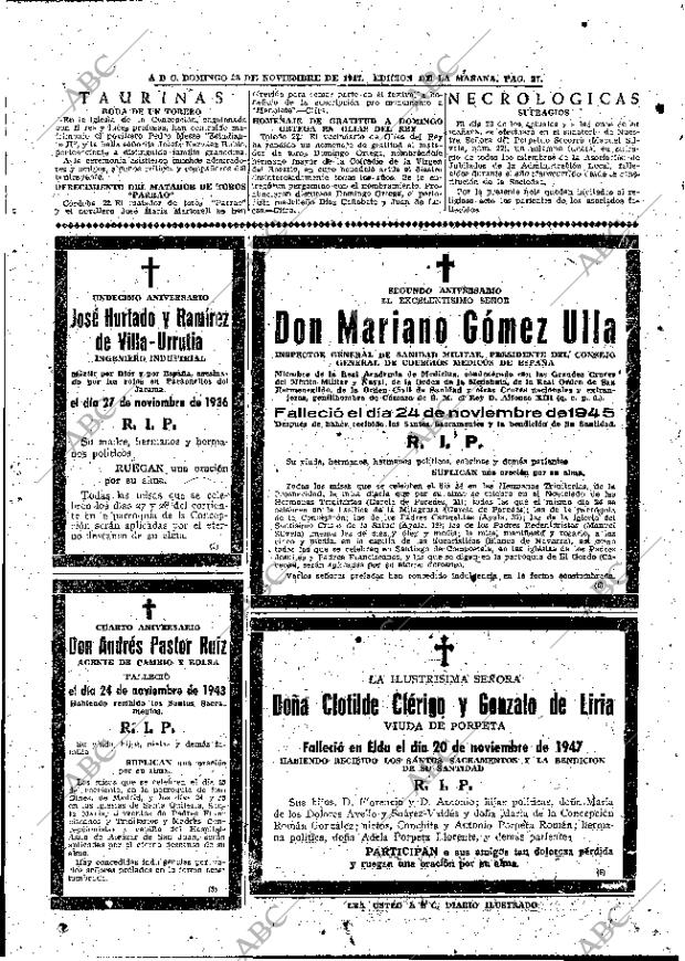 ABC MADRID 23-11-1947 página 27