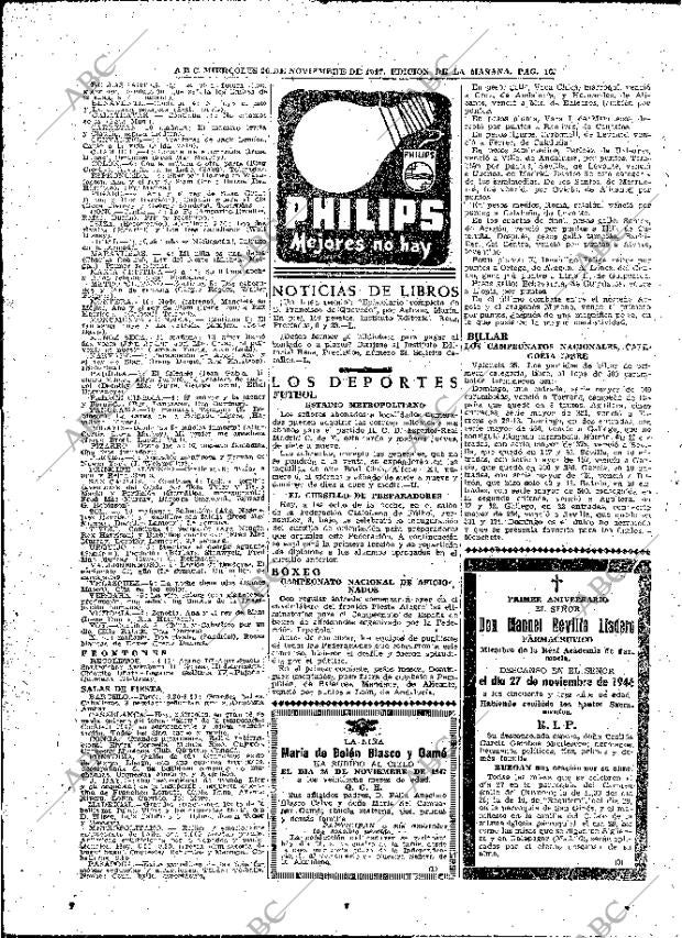 ABC MADRID 26-11-1947 página 16