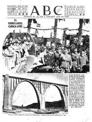ABC MADRID 27-11-1947 página 1