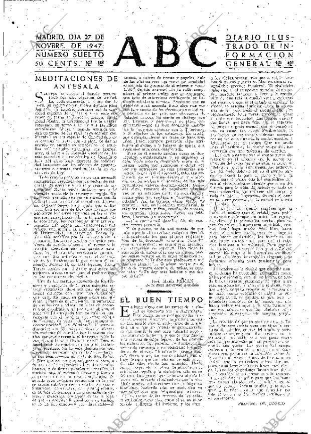 ABC MADRID 27-11-1947 página 3