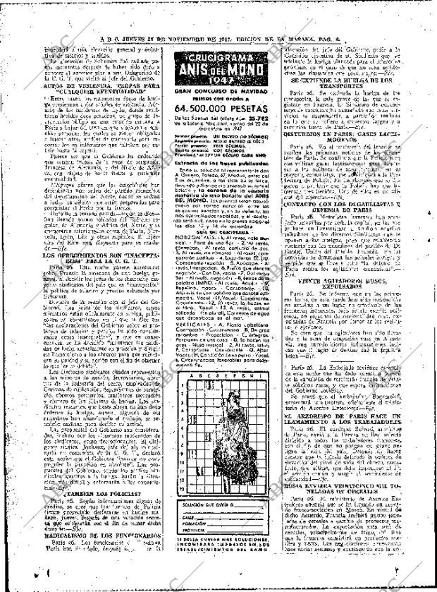 ABC MADRID 27-11-1947 página 8