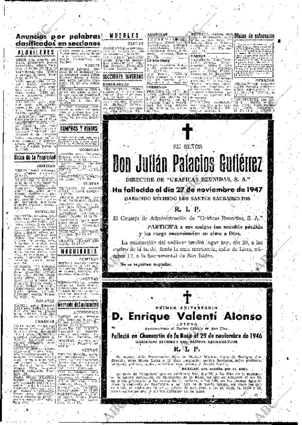 ABC MADRID 28-11-1947 página 19