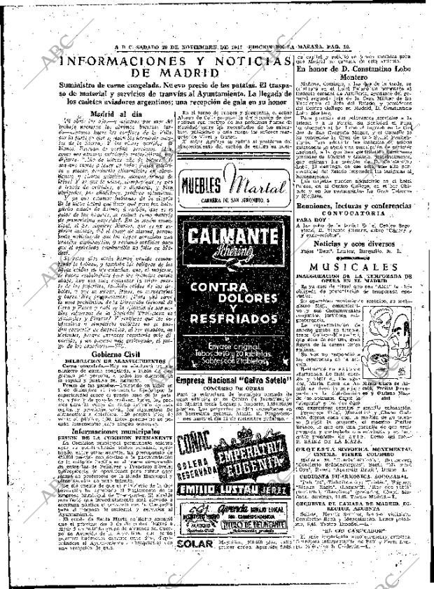 ABC MADRID 29-11-1947 página 16