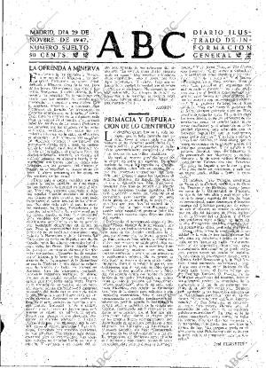 ABC MADRID 29-11-1947 página 3
