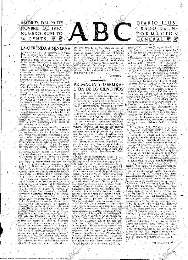 ABC MADRID 29-11-1947 página 3