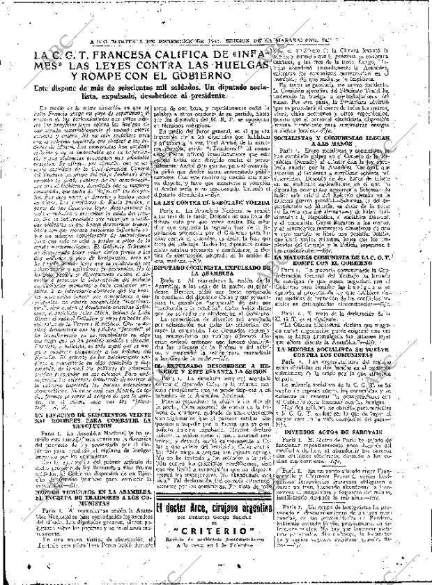 ABC MADRID 02-12-1947 página 16