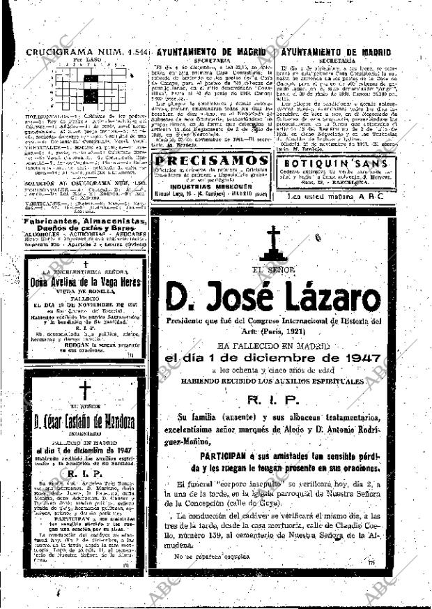 ABC MADRID 02-12-1947 página 29