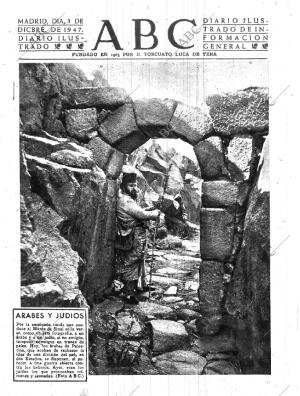 ABC MADRID 03-12-1947 página 1
