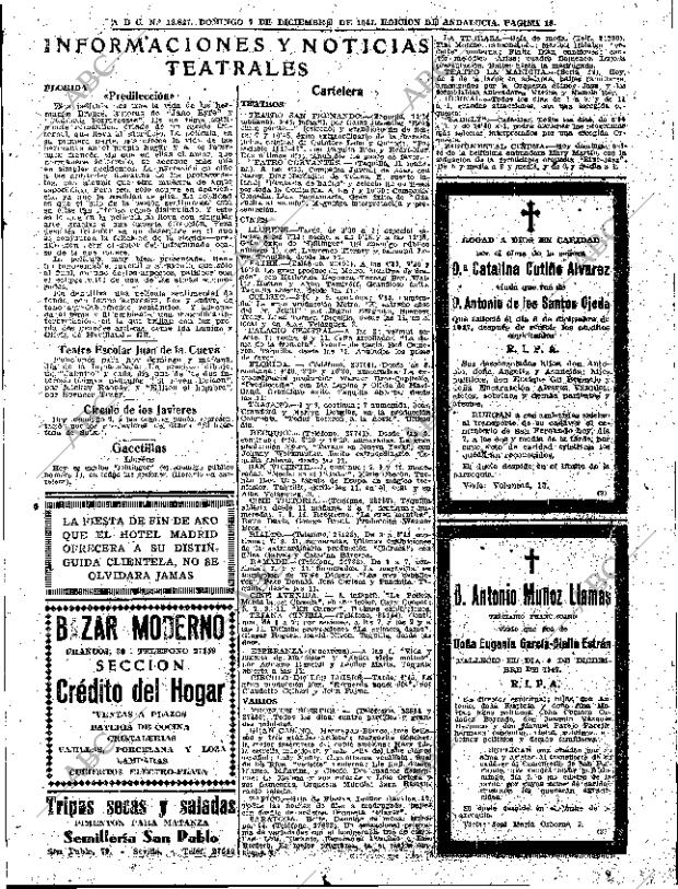 ABC SEVILLA 07-12-1947 página 13