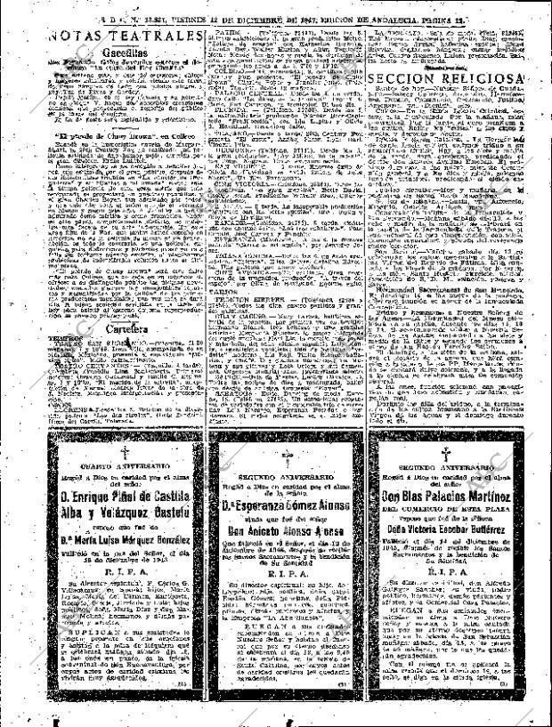 ABC SEVILLA 12-12-1947 página 12