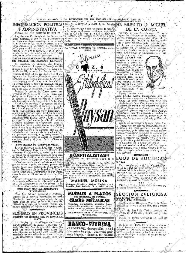 ABC MADRID 13-12-1947 página 12