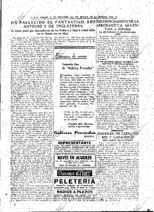 ABC MADRID 13-12-1947 página 13