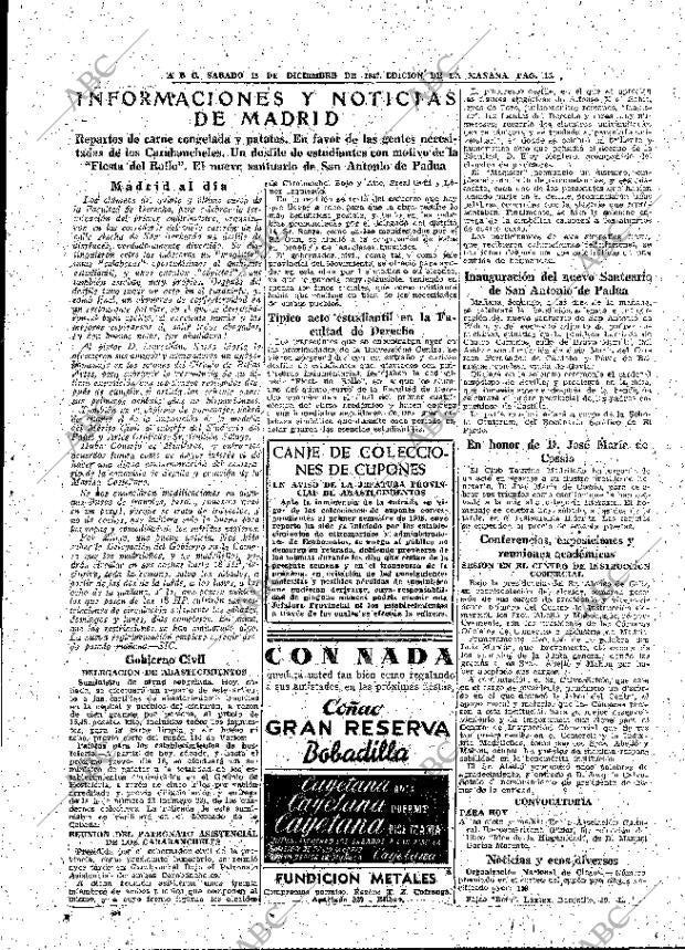 ABC MADRID 13-12-1947 página 15