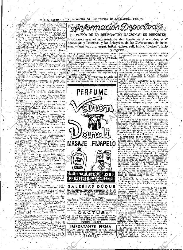 ABC MADRID 13-12-1947 página 17
