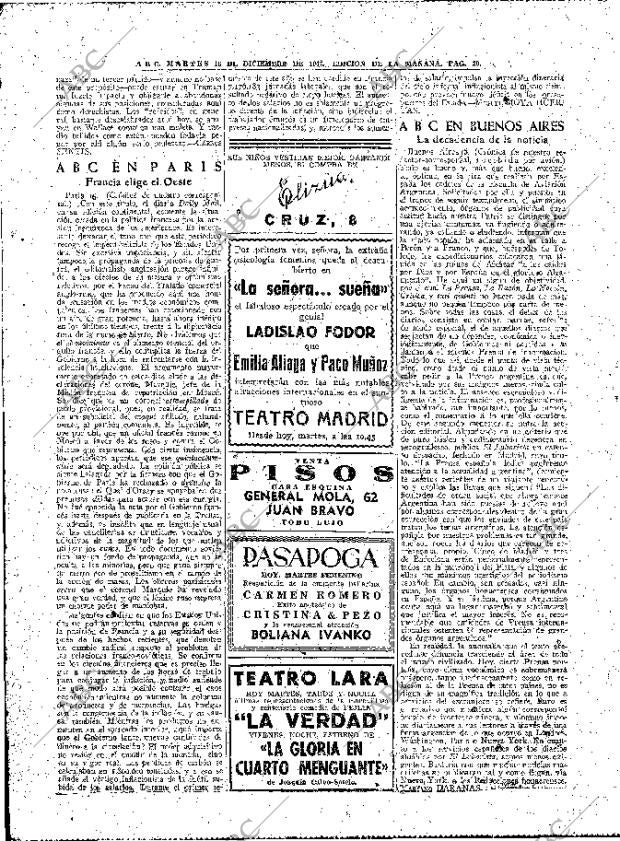 ABC MADRID 16-12-1947 página 20