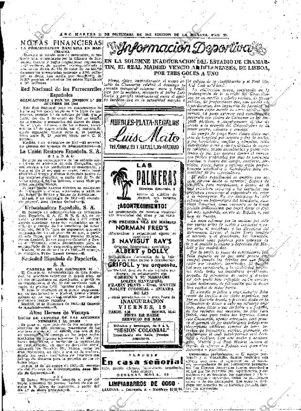 ABC MADRID 16-12-1947 página 23